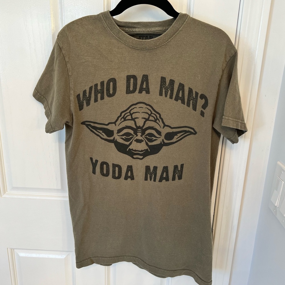 Star Wars Yoda Who Da Man Retro Vintage Classic TShirt